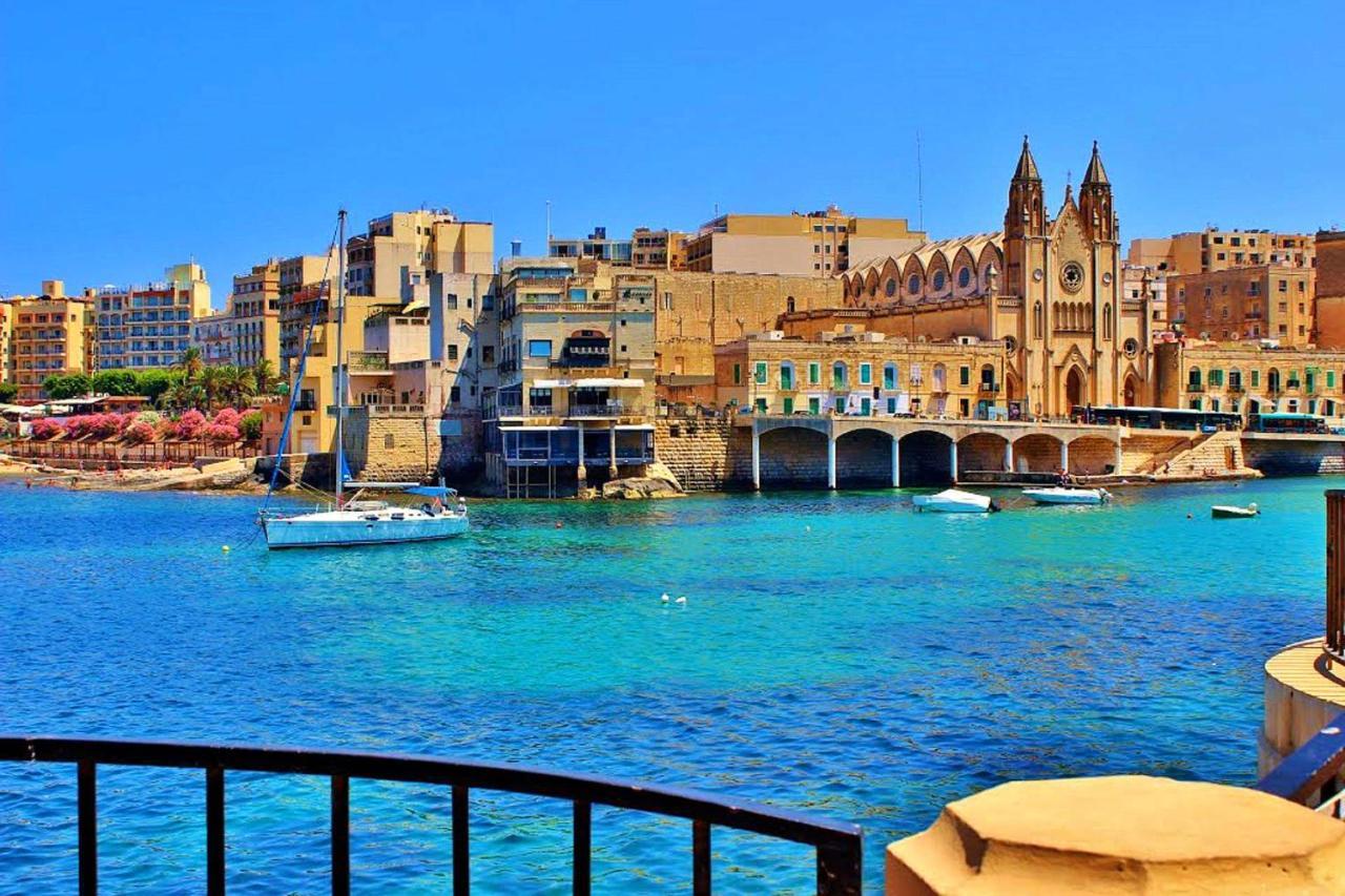 Perfect Location, Modern 2Br Apartment Sliema Luaran gambar